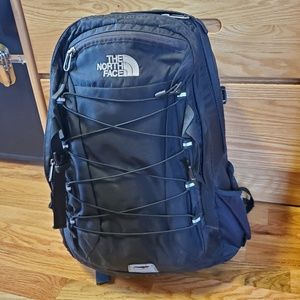 Women's Black North Face Borealis Backpack
